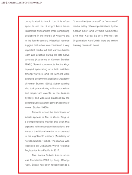 Additional page in the ICM report referencing Subak