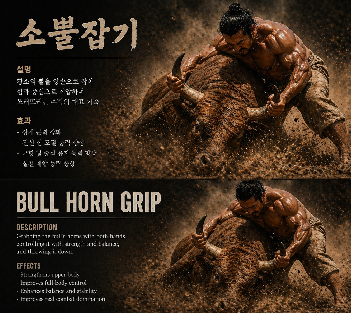 Bull Horn Grip
